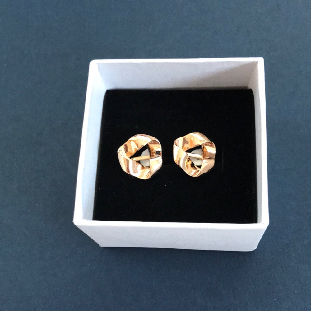 3/$20. New gold clip-on earrings